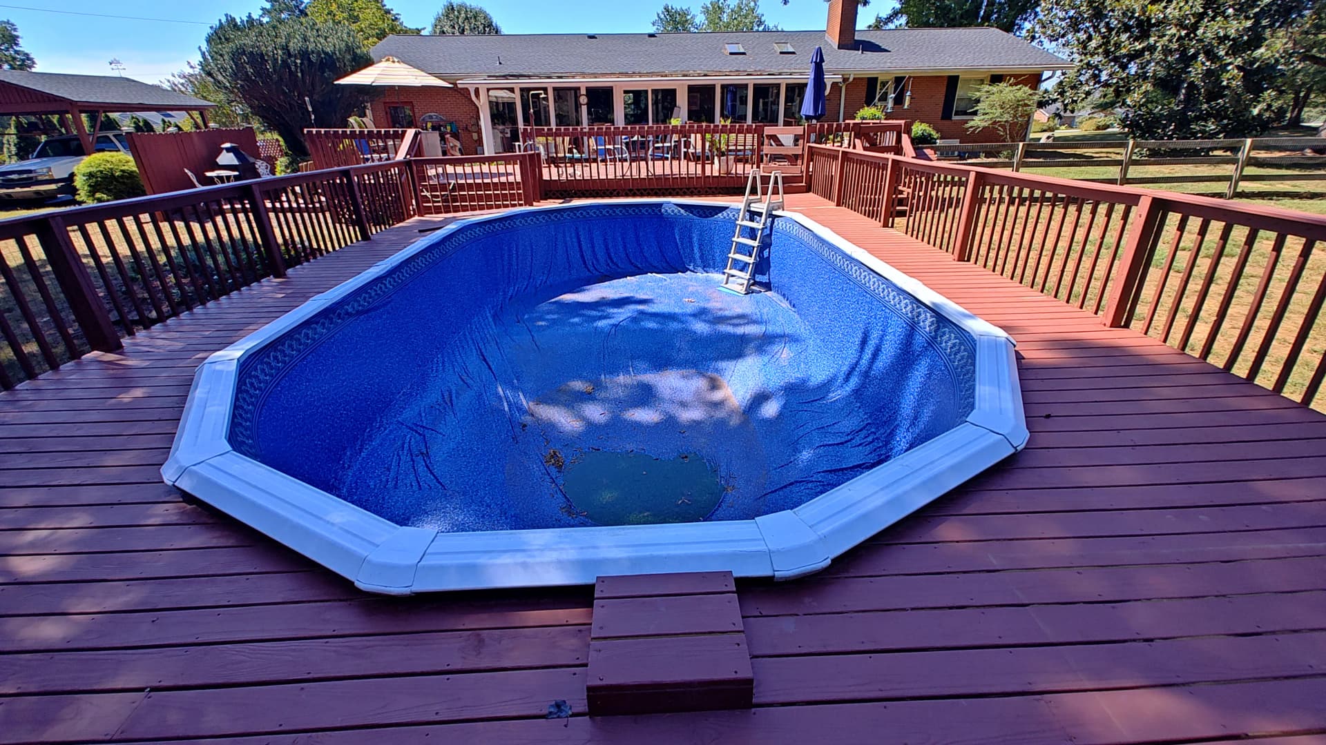 Gallery photos for Above-Ground Pool Removal That Gave This Backyard Its Space Back: Image #1