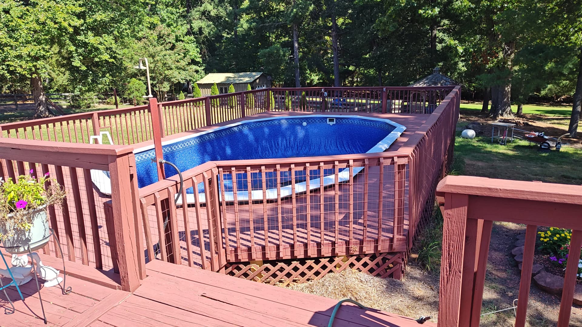Above-Ground Pool Removal That Gave This Backyard Its Space Back image
