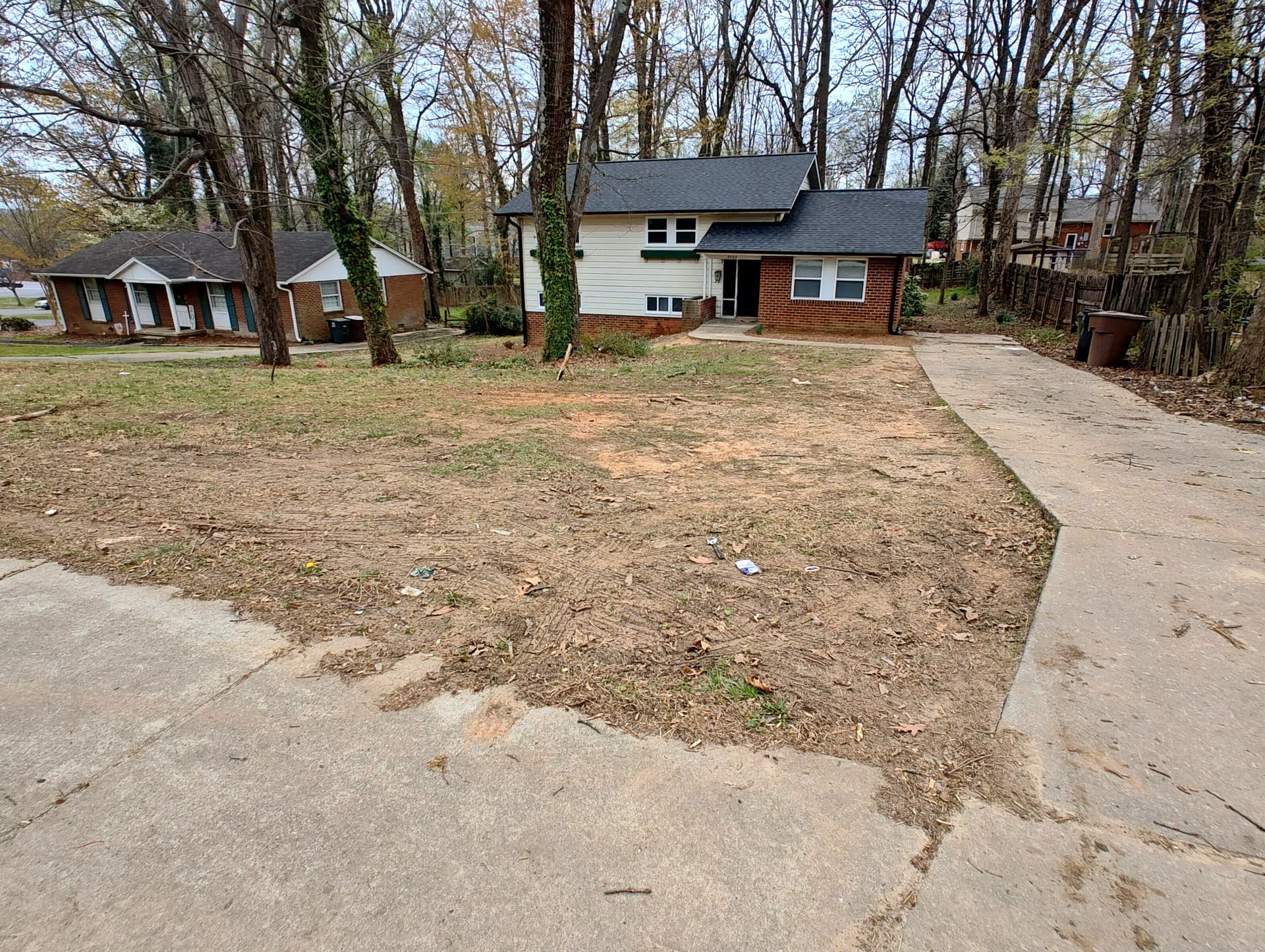 Gravel Driveway Addition Adds Parking and Curb Appeal image