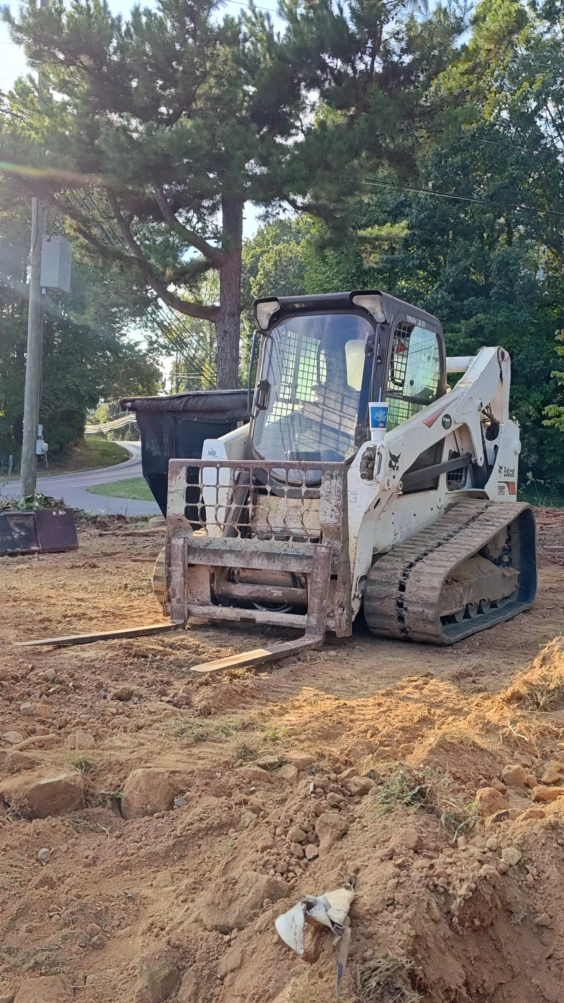Gallery photos for Pool Removal, Yard Regrading and Driveway Widening on Harvest Drive: Image #7