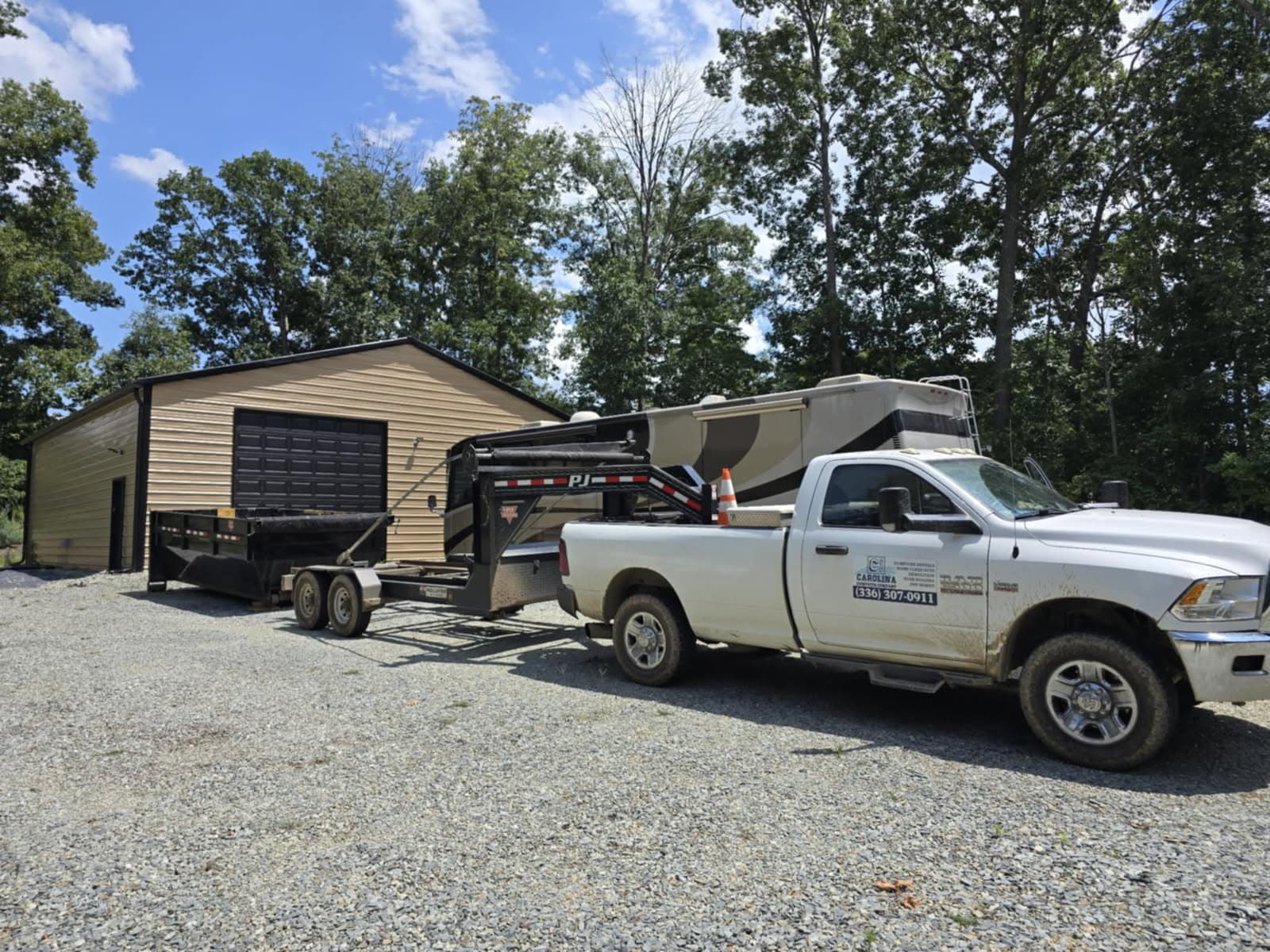 Project Rapid Solution Dumpster Rental For Overfilled Garage image